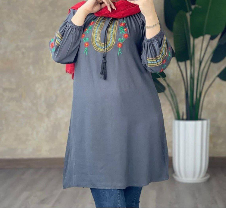 شومیز گلدوزی مهدیس کد 17666