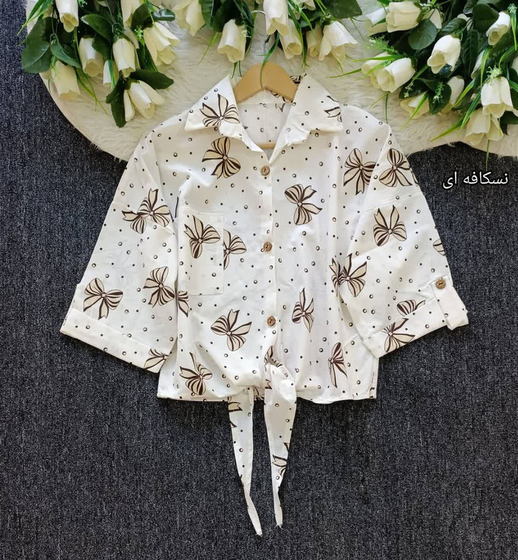 شومیز پاپیون کد 1629