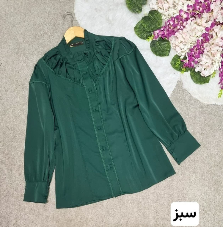 شومیز سینه چین کد:43831