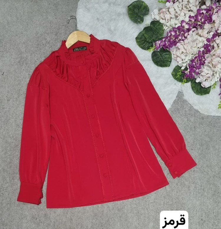 شومیز سینه چین کد:43831